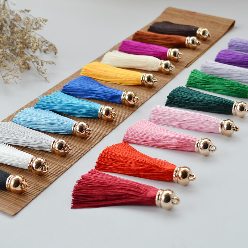 タッセル パーツ 無地 アクセサリーパーツ フリンジ ぶら下げ ピアス イヤリング ブレスレット クラフト