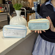 ポーチ 多機能　収納ポーチ　小物収納　韓国ファッション 　文房具　ペンケース