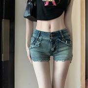 レディス服★ボトムス★デニム★ショートパンツ★デニムショートパンツ★ズボン★S～XL