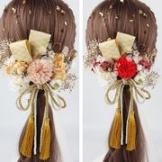 【和風髪飾 】夏祭り　着物浴衣　 和風ヘアピン　へアアクセサリーYH00018