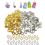 激安販売★手芸DIY ★アクセサリー　基礎金具　ヒートン★50p