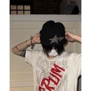 パンク風 ニット帽 ビーニー 毛糸 ユニセックス ハット