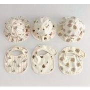 2025年新品★子供用★帽子&涎掛け分けて★ 3種