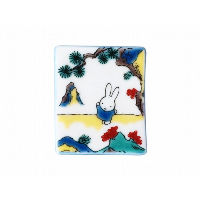 ･ﾐｯﾌｨｰ九谷焼 箸置き(五彩)