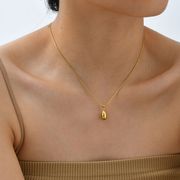 ステンレスネックレス  デザインネックレス　アレルギー対応 18Kコーティング「高品質」★2025