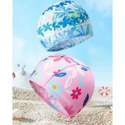 子供用 水泳帽 シリコン製 シンプル プール 水泳教室 5色