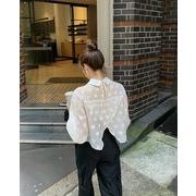 2025年INS 秋新作  　韓国風    気質   おしゃれ　 chic 韓国ファッション シャツ/ブラウス