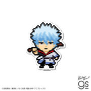 TVアニメ『銀魂』 描き起こしピクセルアートステッカー 坂田銀時 スマホ キャラクター グッズ 銀魂 GIN016