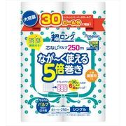 ペンギン芯なし超ロングパルプ２５０ｍ６ＲＳ 【 丸富製紙 】 【 トイレットペーパー 】
