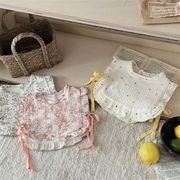 ins 新作　ベビースタイ　総柄　水玉　綿100％　4重ガーゼ　よだれかけ　新生児　出産祝い　ビブ　キッズ