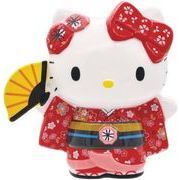 貯金箱　ハローキテイ日本人形