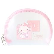 サンリオクリアマットポーチ　バレエコア／ハローキティ