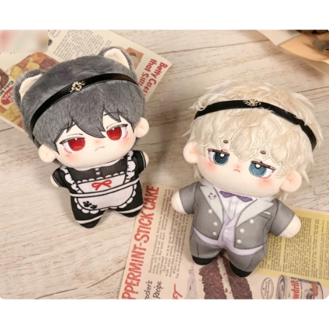 人形用 ロンパース  ドール用    ドールハウス  ミニドール  ぬいぐるみ用服   着せ替え 10cm/3色