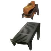 日本製 made in japan 省スペース靴収納1/2 ブラック IS-634