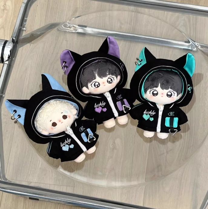 コート   10cm用  綿人形   ぬいぐるみ用服   着せ替え ミニドール  ドールハウス  3色