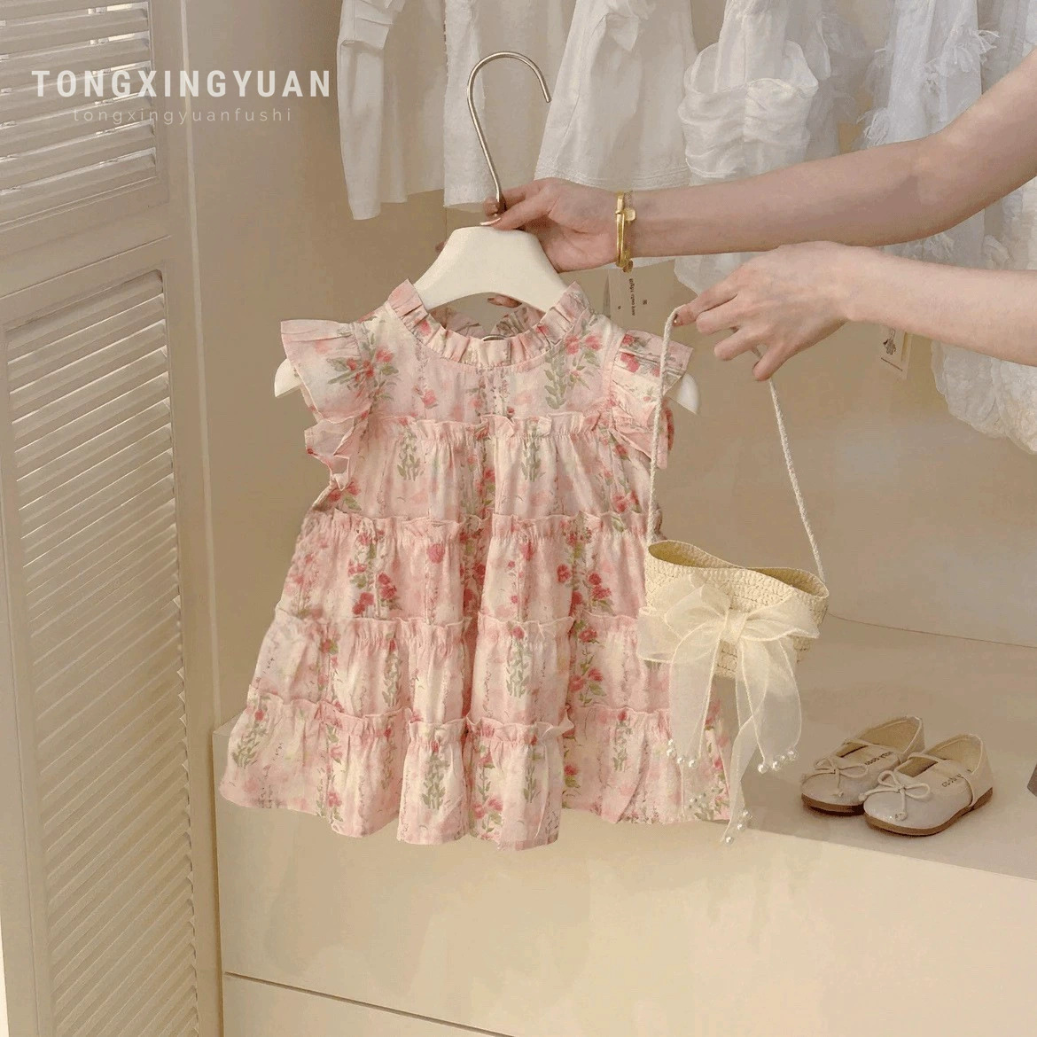 2025★夏新作★韓国風子供服★ワンピース★90cm～140cm