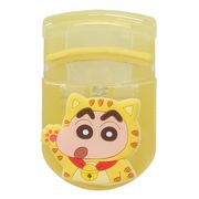 【コスメ雑貨】クレヨンしんちゃん マスコット付きアイラッシュカーラー イエロー
