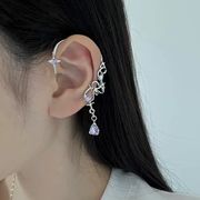 「限定販売」イヤーカフ　ハンドメイド イヤーカフ　アクセサリー イヤーカフ　ラインストーン