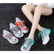 ネットセレブオールドシューズレディースシューズ2021韓国版厚底カジュアルスニーカー