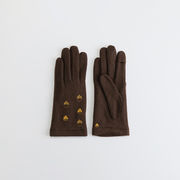 【WOMEN】どんぐり刺繍ジャージグローブ / タッチパネル対応
