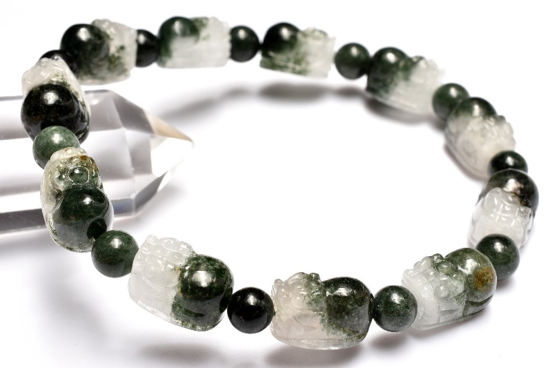 貔貅 グリーンガーデンクォーツ F-1 貔貅 グリーンガーデンクォーツ F-1 1点物】グリーンガーデン