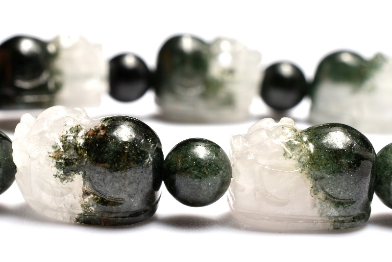 貔貅 グリーンガーデンクォーツ F-1 貔貅 グリーンガーデンクォーツ F-1 1点物】グリーンガーデン