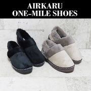 スリッポン 靴 シューズ 軽量 軽い ファー ブラック ベージュ