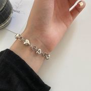 S925ブレスレット　韓国 アクセサリー ブレスレット　 ブレスレットレディース　バングル夏★