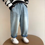 2025秋新作 ボトムス　ジーンズ　デニムズボン　ズボン　パンツ　 90-140cm