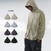 メンズ 冬新作 アウトドア ジャケット 立ち襟 フルジップ 防風 防寒 ウェーブ柄 アウター★全4色