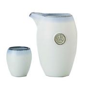 【安心の日本製！クラフトマンハウスの酒器！】福酒セット（白）