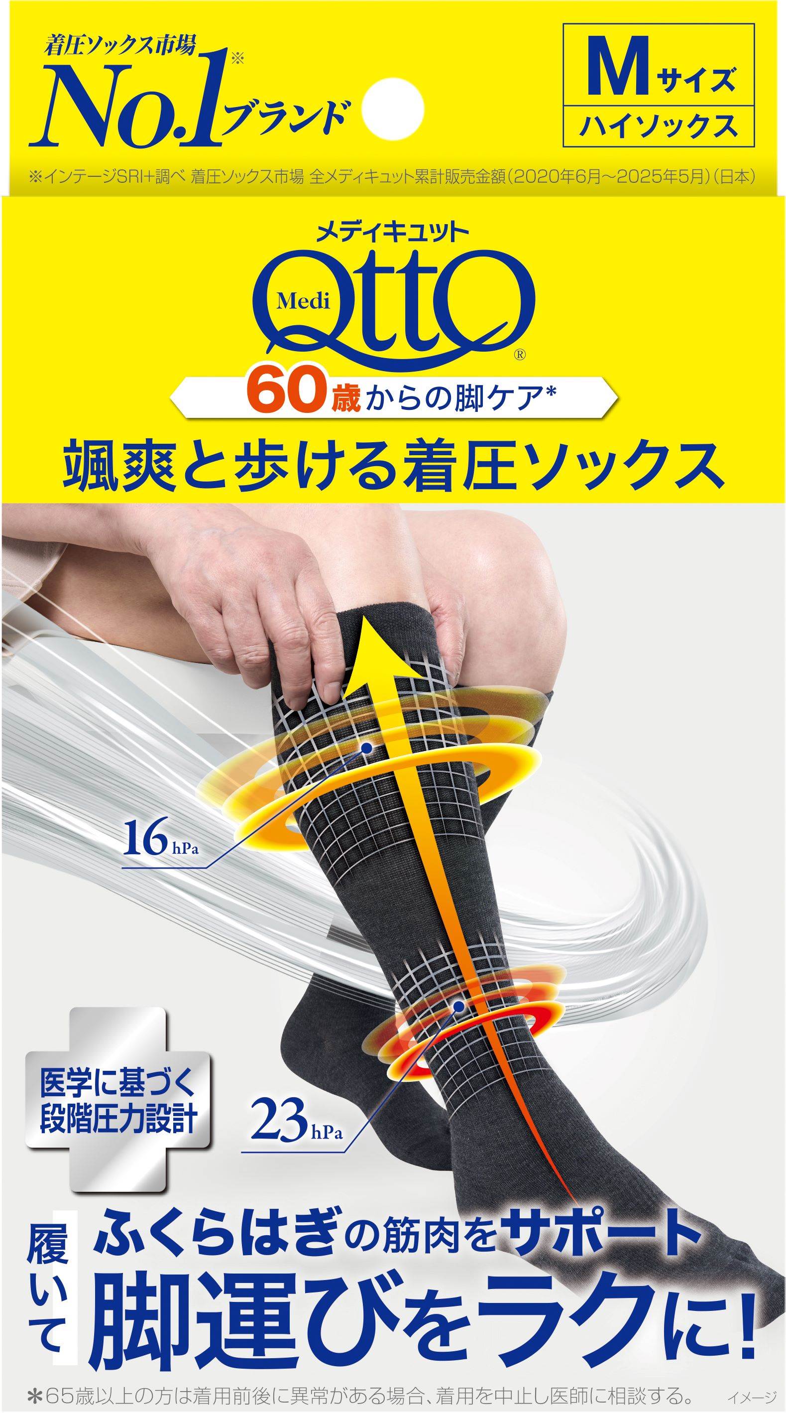メディキュット 颯爽と歩ける着圧ソックス 男女兼用M | 卸売・ 問屋