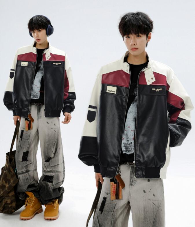 秋冬トップス メンズ ジャケット ライダースジャケット アウター pu