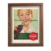 ヴィンテージフレームポスター BEVERGE　インテリア/アート/レトロ/装飾