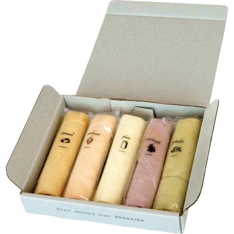 5種のふわふわスティックロール 440329【直送品】送料無料