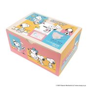 大人用 スヌーピー（レッツプレイウィズスヌーピー） 3Dチャームポイントマスク 20枚入り＋ポーチ付き A020