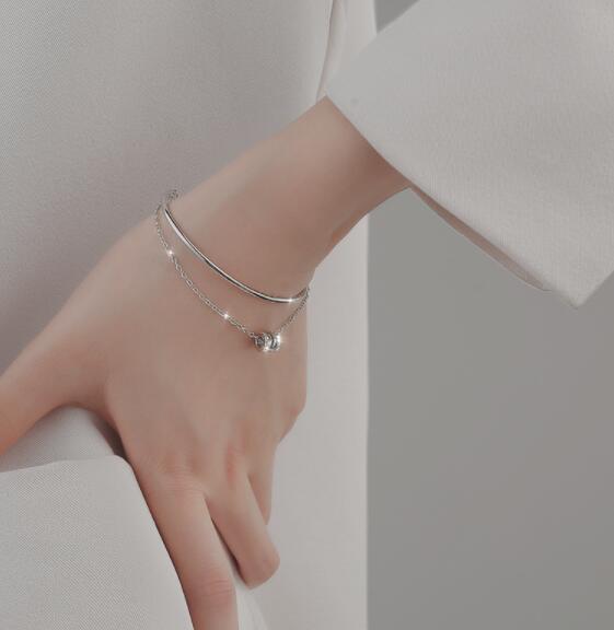 シルバー925 ハンドメイドアクセサリーセット ビーズ シルバー925 アクセサリーパーツ 2個セット 模様 金具