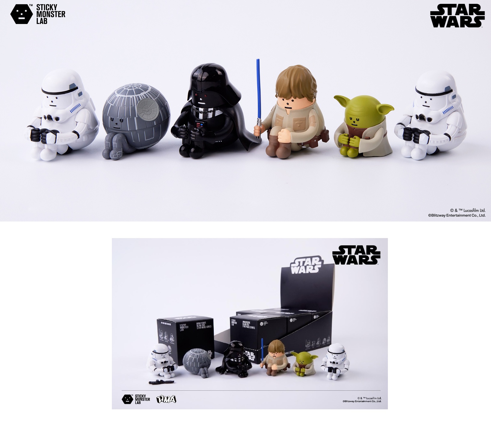 今日限定値下げ！STAR WARS ミニフィギュアブラインドボックス SMLブラインドボックスシリーズ第一弾「スター・ウォーズ」の