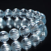 ブレス　ニードルインブルートパーズ＜ブラジル産＞　丸