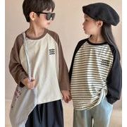 2023秋新品　トップス　Tシャツ　スウェット　３色　90-140ｃｍ　