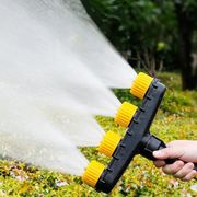 ガーデンスプリンクラー スプレー 3/4/5/6ヘッズ マルチホール 農業用 散水灌漑 ウォーターポンプ 家庭園芸