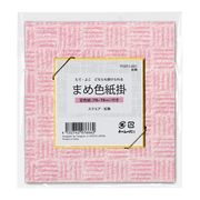 豆色紙掛（豆色紙付）スクエア 紅梅