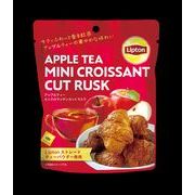 Liptonアップルティー ミニクロワッサンカットラスク