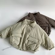 2025新作韓国子供服 ベビー服  キッズ男女兼用 厚手の コート 2色  90cm-140cm