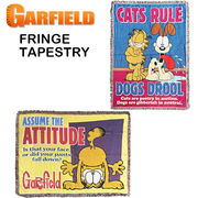 ガーフィールド フリンジ タペストリー