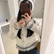 【2025秋冬】韓国風デザインニットコートカジュアル