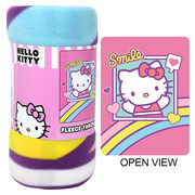 ハローキティ フリース ブランケット ( Smile )