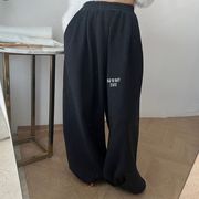 スウェットパンツ　レディース　INS　韓国ファッション