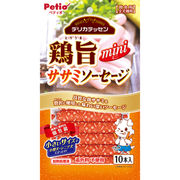 [ペティオ]ペティオデリカテッセン鶏旨ミニササミソーセージ10本入