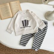 「2025」子供服★トップス+ズボン★セットアップ★韓国風子供服★6-9m/66～2-3y/100